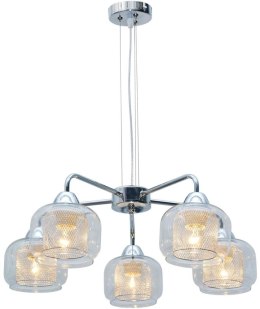 RAY LAMPA WISZĄCA 5X40W E14 CHROM