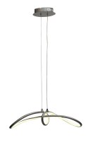 SLASH LAMPA WISZĄCA 38W LED 4000K SREBRNY