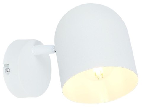 AZURO LAMPA KINKIET 1X40W E27 BIAŁY