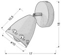 COTY LAMPA KINKIET 1X40W E14 BIAŁY MAT