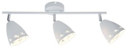 COTY LAMPA SUFITOWA LISTWA 3X40W E14 BIAŁY MAT