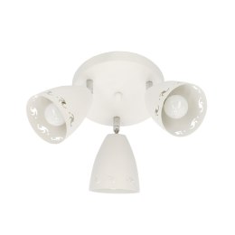 COTY LAMPA SUFITOWA PLAFON 3X40W E14 BIAŁY MAT