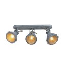 CRODO LAMPA SUFITOWA LISTWA 3X40W E14 SZARY