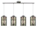 NOCTURNO LAMPA WISZĄCA 4X40W E27 CHROM