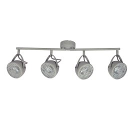 PENT LAMPA SUFITOWA LISTWA 4X50W GU10 BETONOWY SZARY