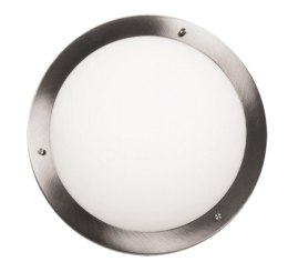 AQUILA LAMPA SUFITOWA PLAFON 18 1X40W G9 SATYNA NIKIEL IP44 (BŻ)