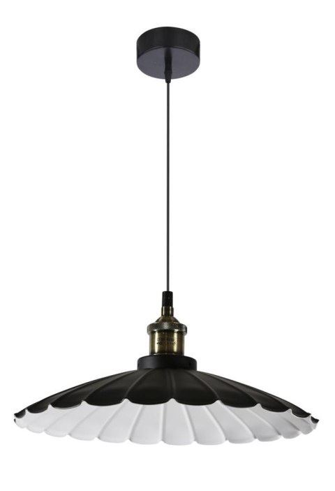 FLAM LAMPA WISZĄCA 34 1X60W E27 CZARNY