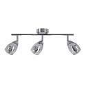 MILTON LAMPA SUFITOWA LISTWA 3X10W E14 LED CHROM