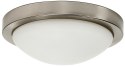 RODA LAMPA SUFITOWA PLAFON 265 E27 1X60W SATYNA NIKIEL