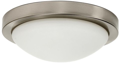 RODA LAMPA SUFITOWA PLAFON 265 E27 1X60W SATYNA NIKIEL