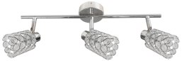 YORK LAMPA SUFITOWA LISTWA 3X40W G9 CHROM