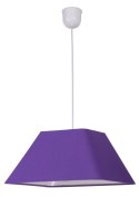 ROBIN LAMPA WISZĄCA 35 1X60W E27 FIOLETOWY PROMO (ABAŻUR 77-01818+LINKA 85-89369)