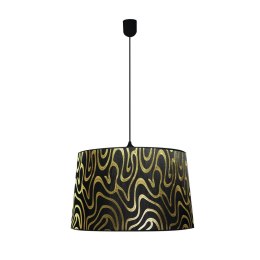 TIGER LAMPA WISZĄCA 40 1X60W E27 CZARNO-ZŁOTY