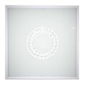 LUX LAMPA SUFITOWA PLAFON 29X29 16W LED 4000K BIAŁY MAŁY RING