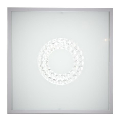 LUX LAMPA SUFITOWA PLAFON 29X29 16W LED 4000K SATYNA MAŁY RING