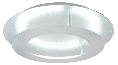 MERLE LAMPA SUFITOWA PLAFON 40 18W LED 3000K SREBRNY