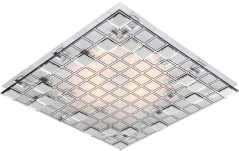 MOSAIC LAMPA SUFITOWA PLAFON 31X31 2X60W E27