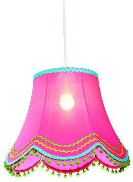 ARLEKIN LAMPA WISZĄCA 35 1X60W E27 RÓŻOWY