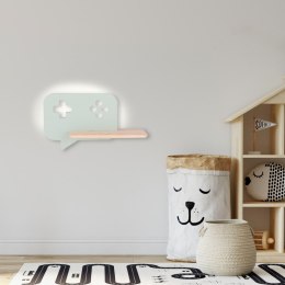 CONSOLE LAMPA KINKIET ŚCIENNY 5W LED IQ KIDS Z PRZEWODEM Z WŁ. I WTYCZKĄ MIĘTOWY