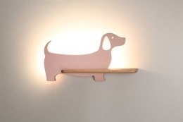 DOG LAMPA KINKIET 5W LED 4000K IQ KIDS Z PRZEW RÓŻOWY