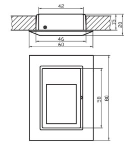 OPRAWA SCHODOWA MS-07 SG G4 SATYNA ZŁOTY