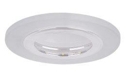 SSP-27 AL/FR LAMPA STROPOWA SREBRNY 2X5W LED 4000K KLOSZ MROŻONY