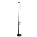 VANITY LAMPA PODŁOGOWA CZARNY 1X40W G9