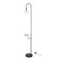 VANITY LAMPA PODŁOGOWA CZARNY 1X40W G9