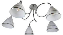 ELF LAMPA SUFITOWA 5X40W E14 CHROM