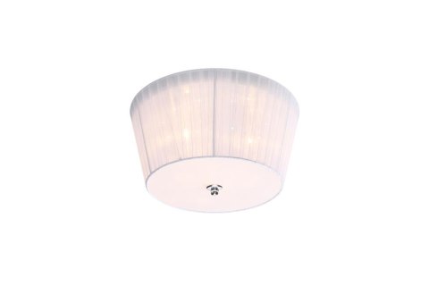 LAMPA CAMEA PLAFON 3X40W G9 + 3W LED Z ABAŻUREM BIAŁY