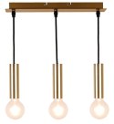 LAMPA WISZĄCA DALLAS 142 MM 3 ZŁOTY