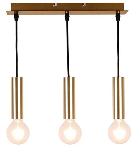 LAMPA WISZĄCA DALLAS 142 MM 3 ZŁOTY