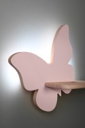 Butterfly lampa kinkiet 5w led 4000k iq kids różowy