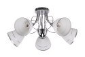 ELOTTE LAMPA SUFITOWA 5X40W E27 BIAŁY