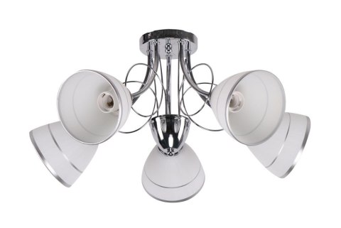 ELOTTE LAMPA SUFITOWA 5X40W E27 BIAŁY