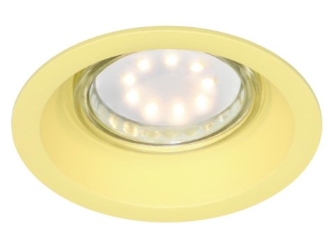 SA-12 YE GU10 MAX 35W 230V oczko sufitowe lampa sufitowa kolor żółty materiał aluminim kolor żółty