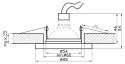 SH-05 CH MR16 CHROM OPRAWA HERMETYCZNA IP65