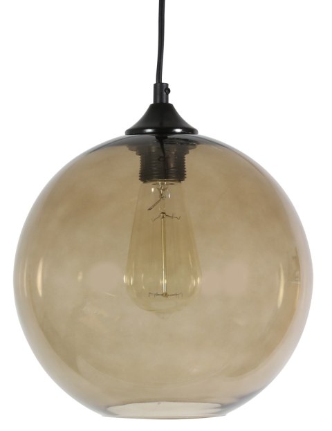 LAMPA WISZĄCA EDISON 25 1X60W E27 BRĄZOWY