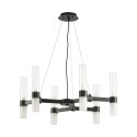 Lampa wisząca CANDELA-6 czarna 70 cm