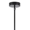 Lampa wisząca MODERN ORCHID-9 bursztynowo czarna 150 cm