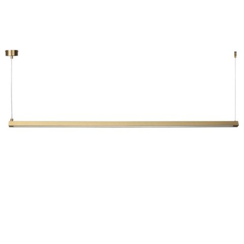 Lampa wisząca BEAM-120 LED złoty 120 cm