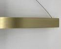 Lampa wisząca BEAM-120 LED złoty 120 cm