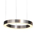 Lampa wisząca CIRCLE 40 LED nikiel szczotkowany 40 cm