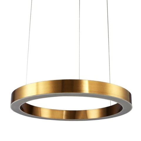 Lampa wisząca CIRCLE 60 LED mosiądz szczotkowany 60 cm