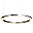 Lampa wisząca CIRCLE 80 LED nikiel szczotkowany 80 cm