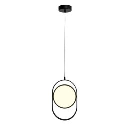 Lampa wisząca ELIPSE L LED czarna 65 cm