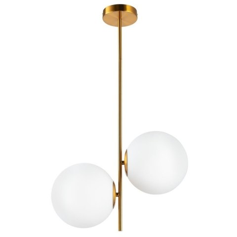 Lampa wisząca VENUS-2 mosiądz 44 cm