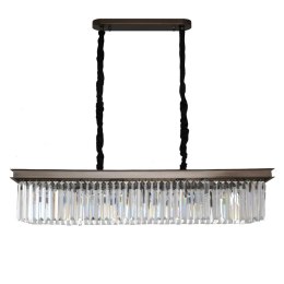 Lampa wisząca SPARKLE SINGLE antracyt szczotkowany 100 cm