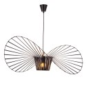 Lampa wisząca kapelusz SOMBRERO czarna 100 cm