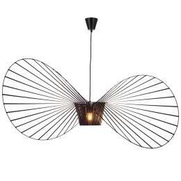 Lampa wisząca kapelusz SOMBRERO czarna 140 cm